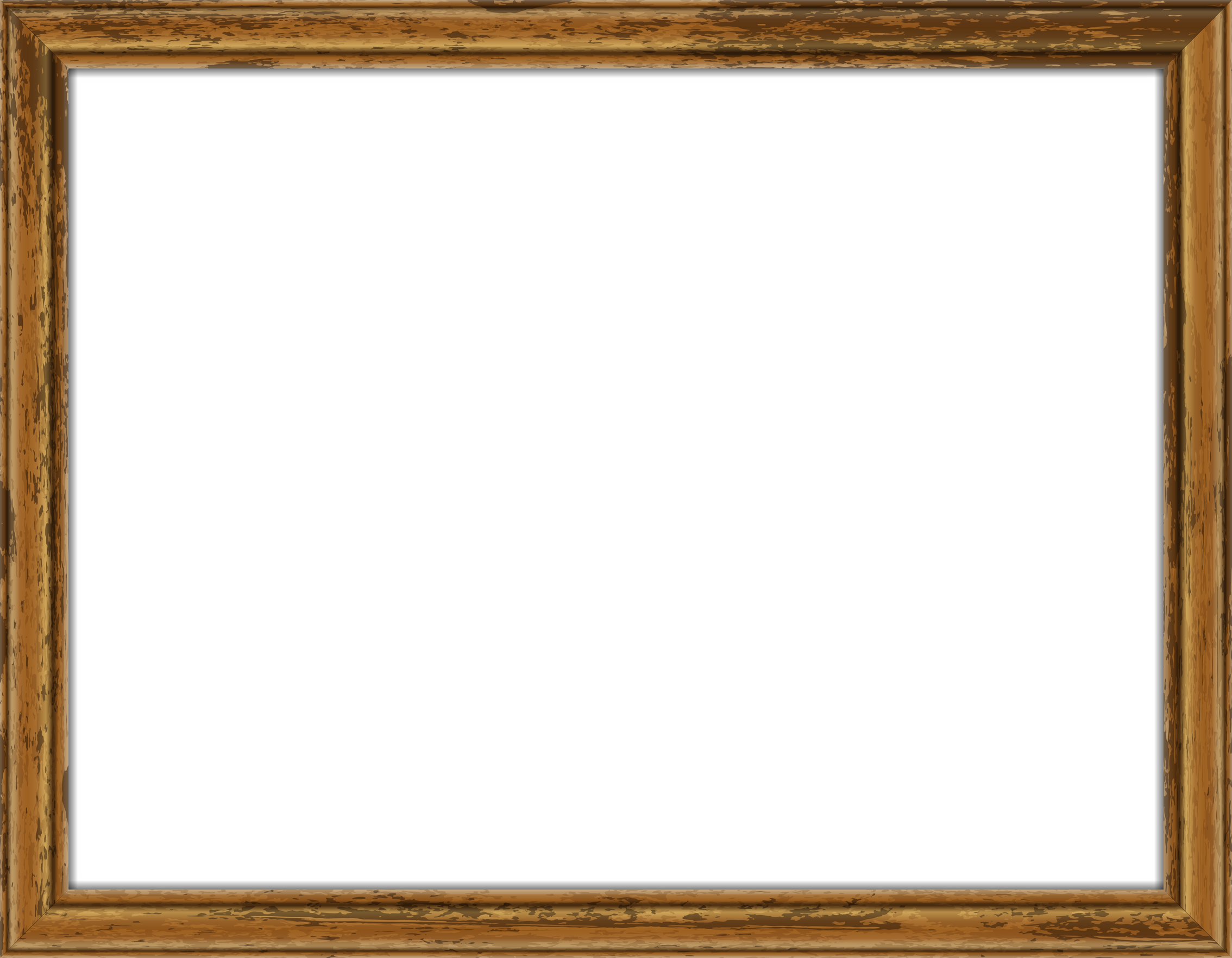 wood frame vintage retro border